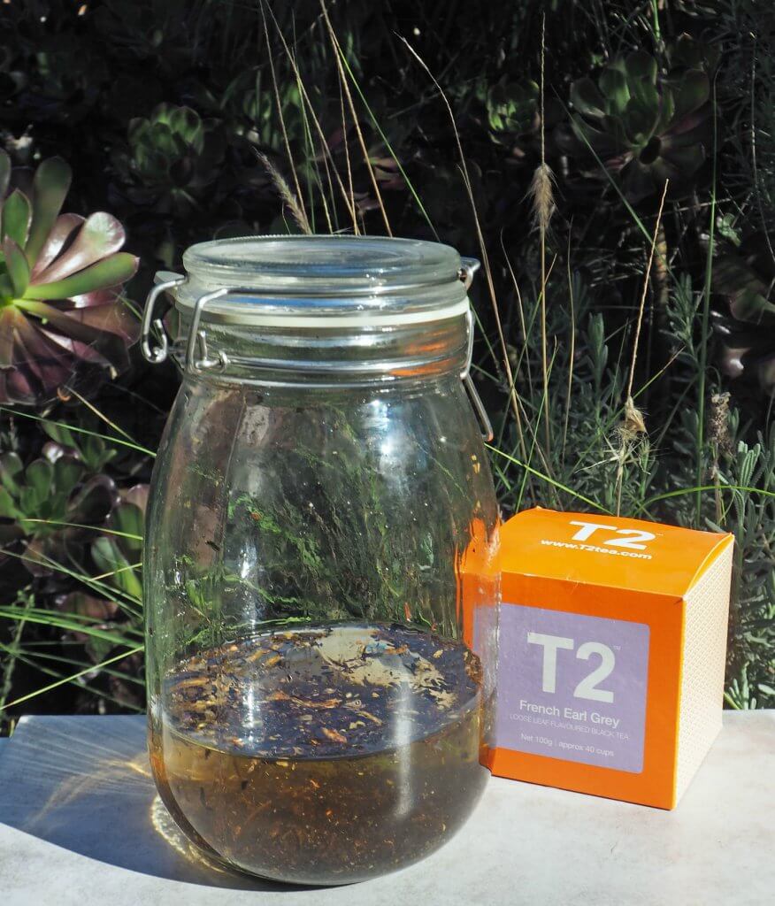Earl Grey tea infused gin