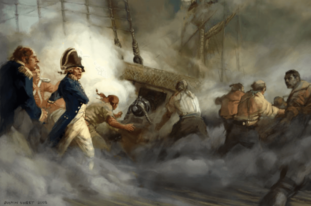 Battle of Trafalgar by Justin Sweet
