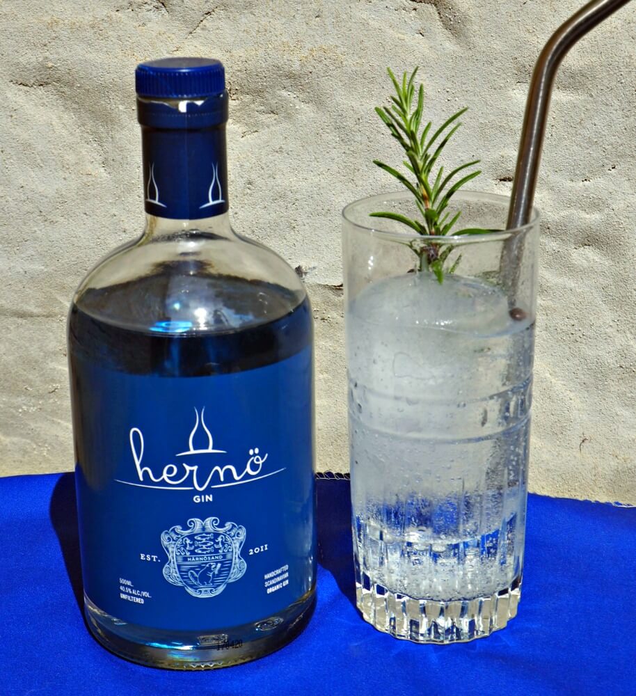 hernö gins gin and tonic